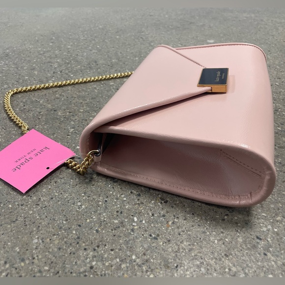 NWT Kate Spade Anna Medium Envelope Bag in Mochi Pink Color - Picture 5 of 15